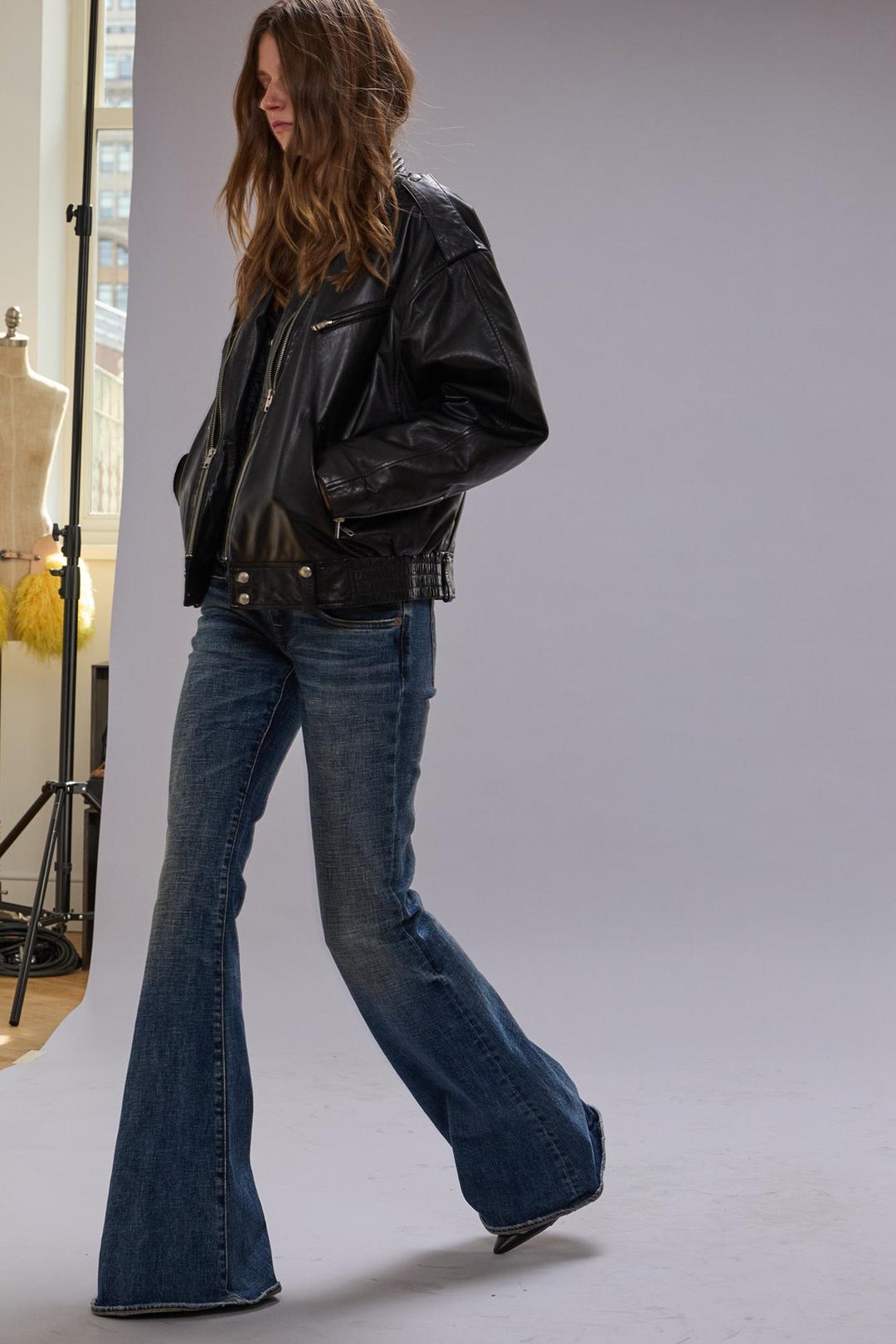 OVERFLOW BOY FLARE - MIRE BLUE STRETCH - MIRE BLUE STRETCH / 26 / R13WD142