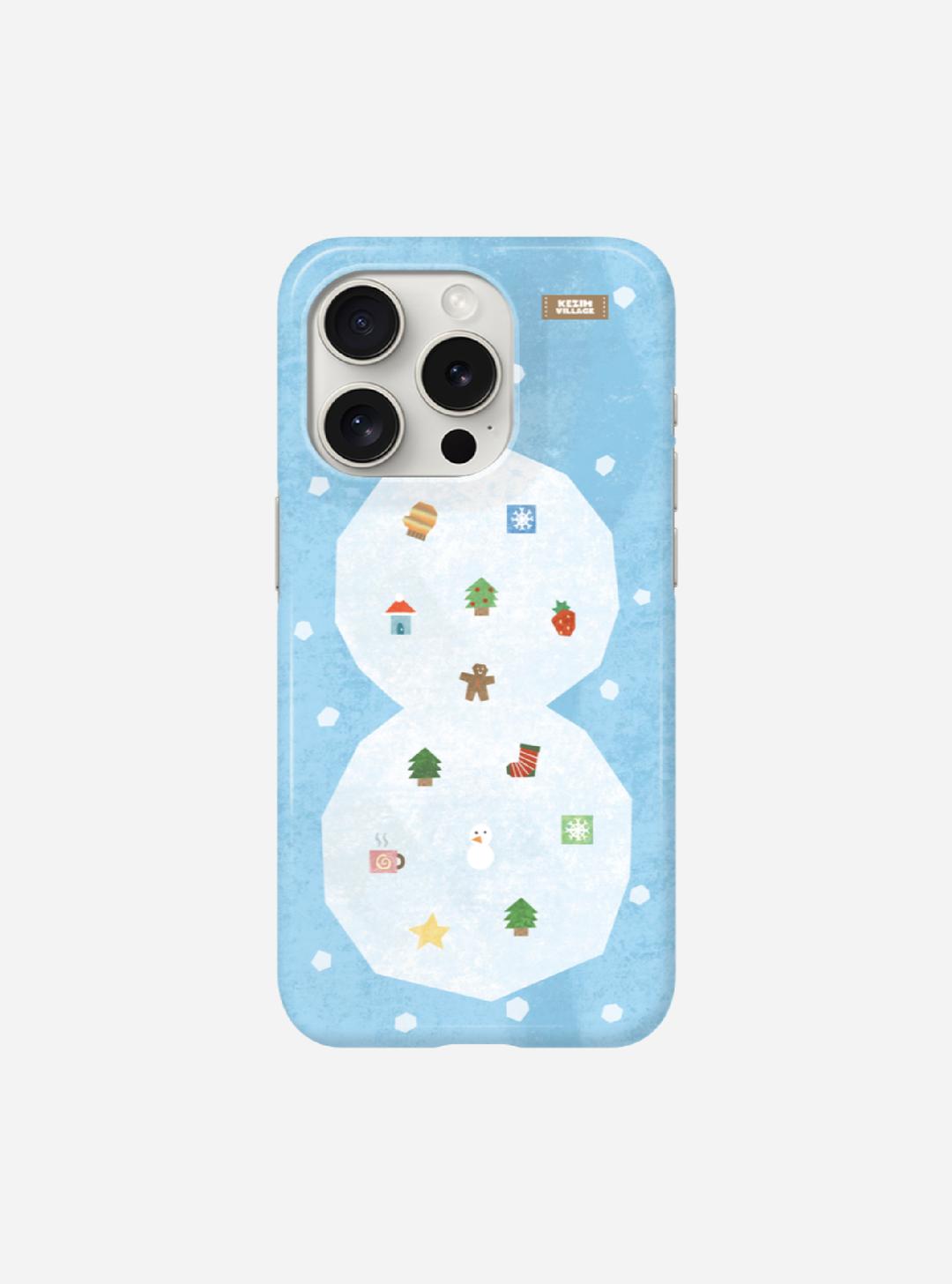 SNOWMAN case (hard glossy)