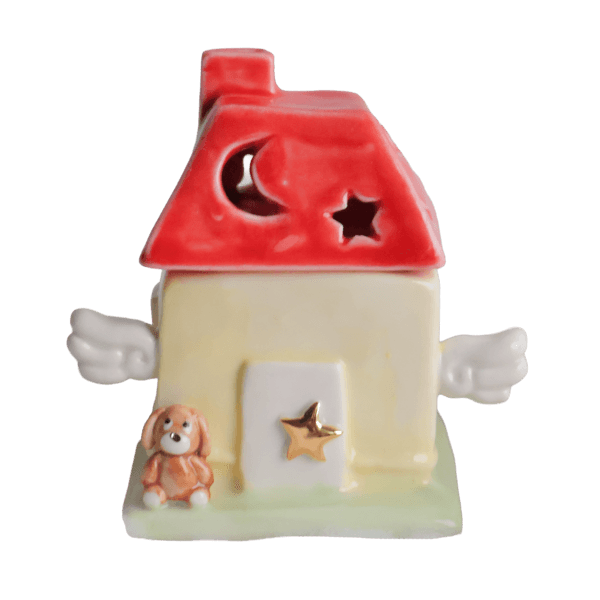 Brown puppy melody box