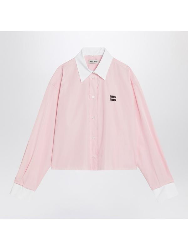 미우미우 핑크 셔츠 & 블라우스