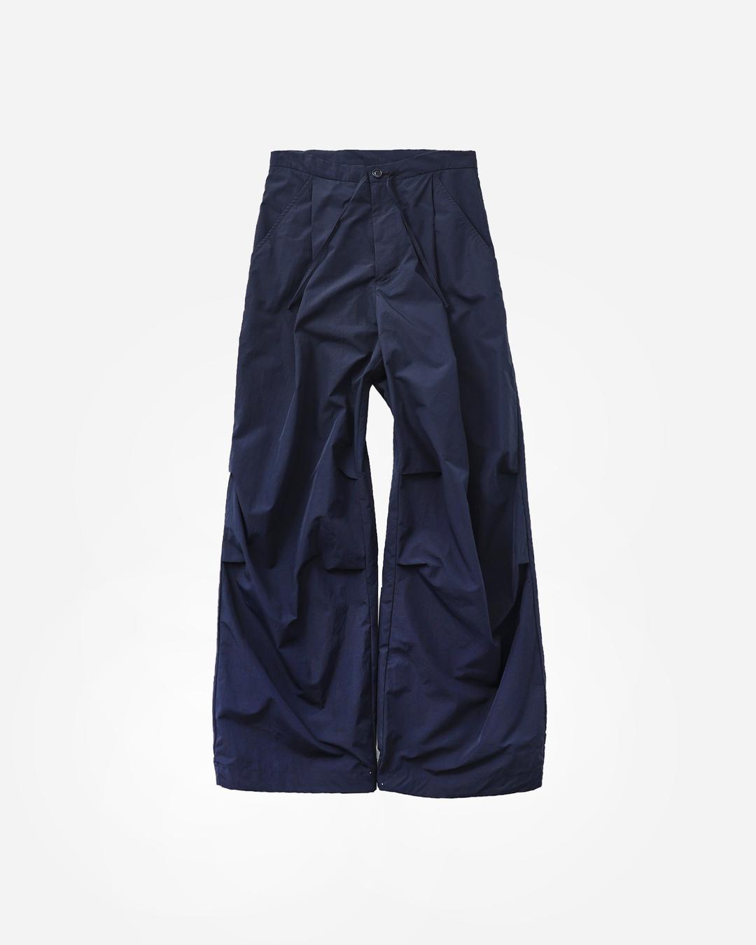NYLON EASY PANTS (DARK NAVY)