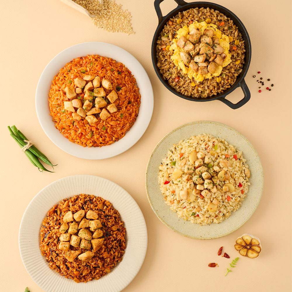 한끼통살 곤약현미볶음밥 4종 택2 10팩