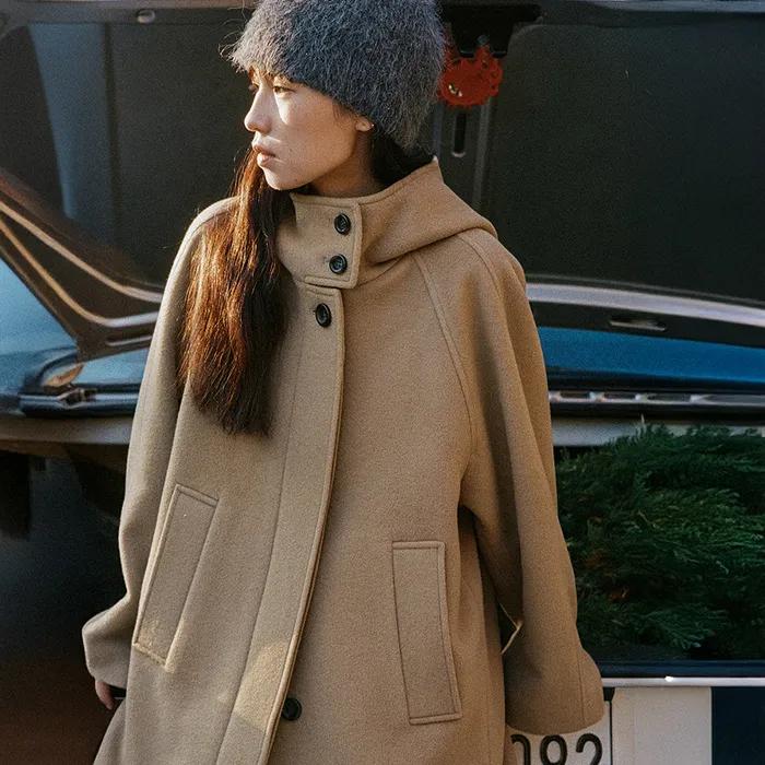 NIA HOOD COAT