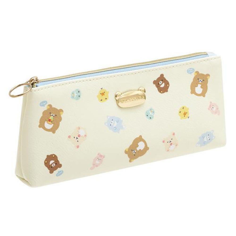 리락쿠마 배불러시리즈 펜파우치(펜케이스/필통)_만푸쿠 마쿠마쿠