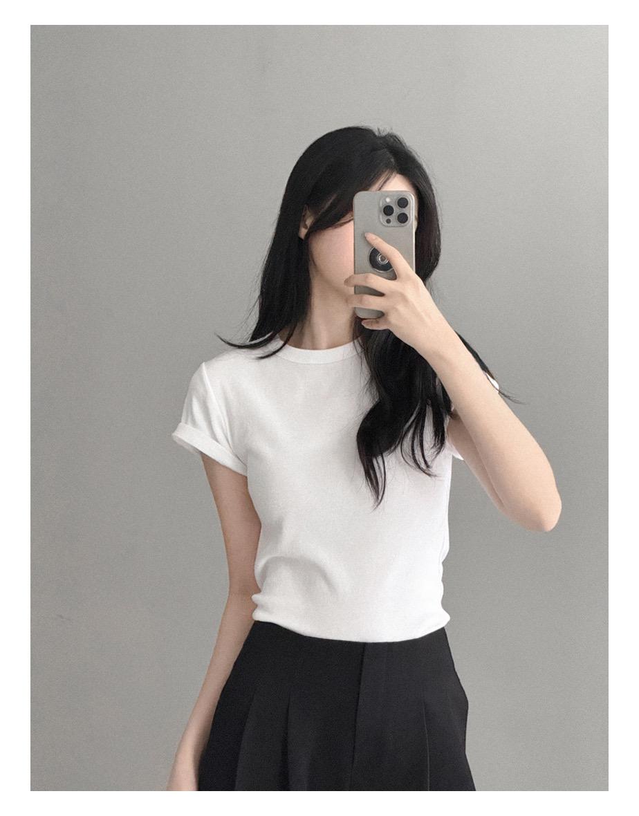 타임 하프 티셔츠 (4colors)