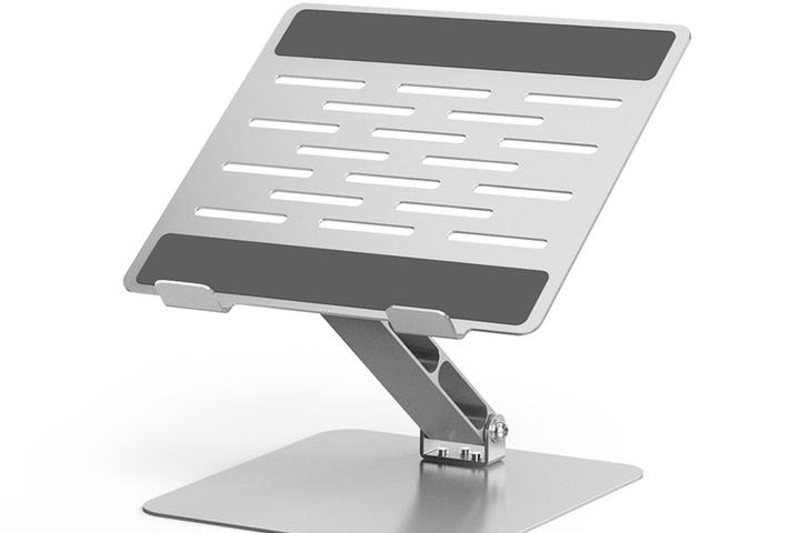 시뮬러 알루미늄 메탈 접이식 노트북 거치대 받침대 스탠드 맥북 그램 각도조절 냉각 쿨링