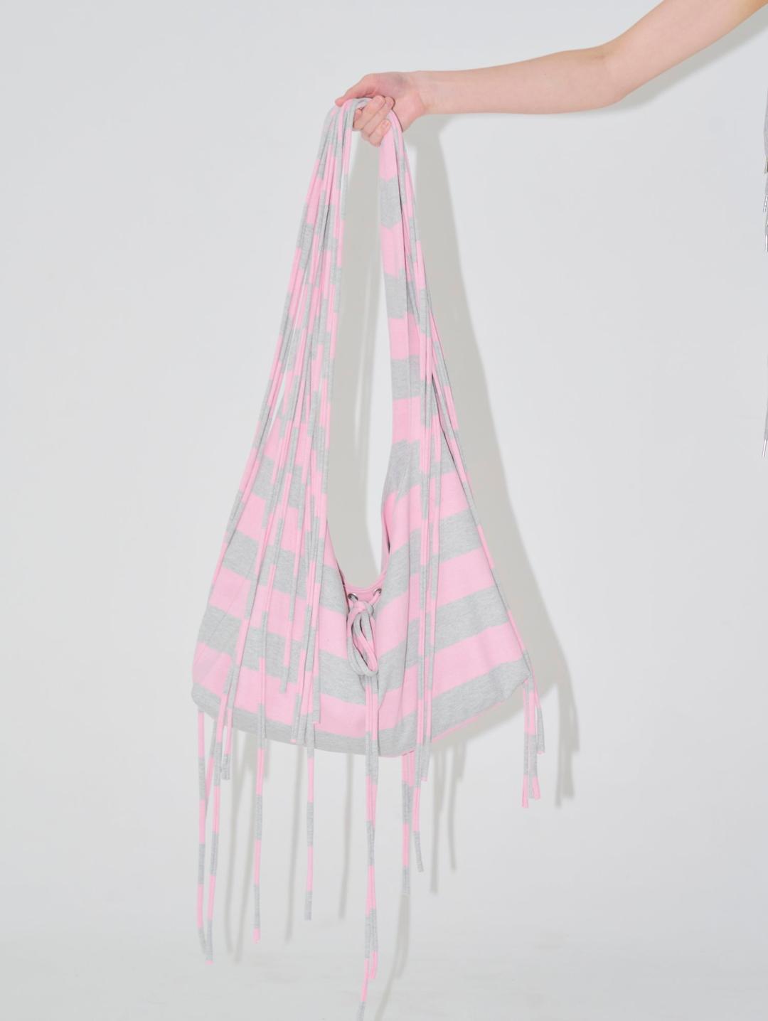 .polo string bag large pink — .nibgnus