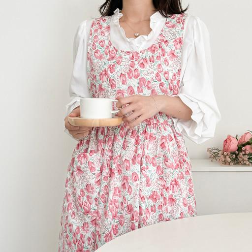 기분전환 최고🌷 팬시 튤립 미니버드 장금이 앞치마