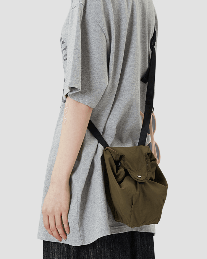 스냅 커버 미니 크로스백