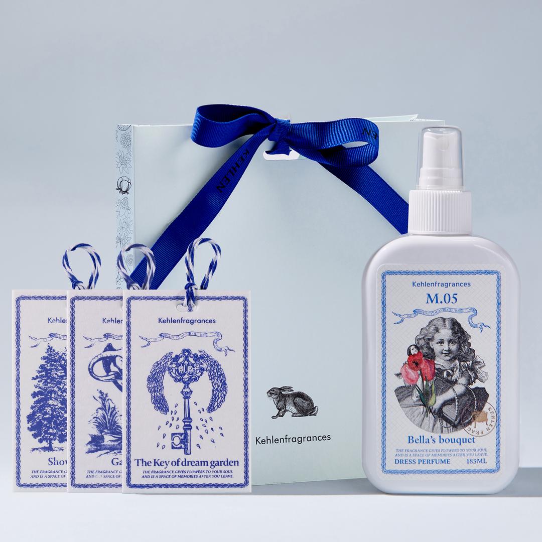 [단독+선물포장] 켈렌 퍼퓸 + 아트페이퍼 3종드림 섬유향수/드레스퍼퓸 185ml 15종