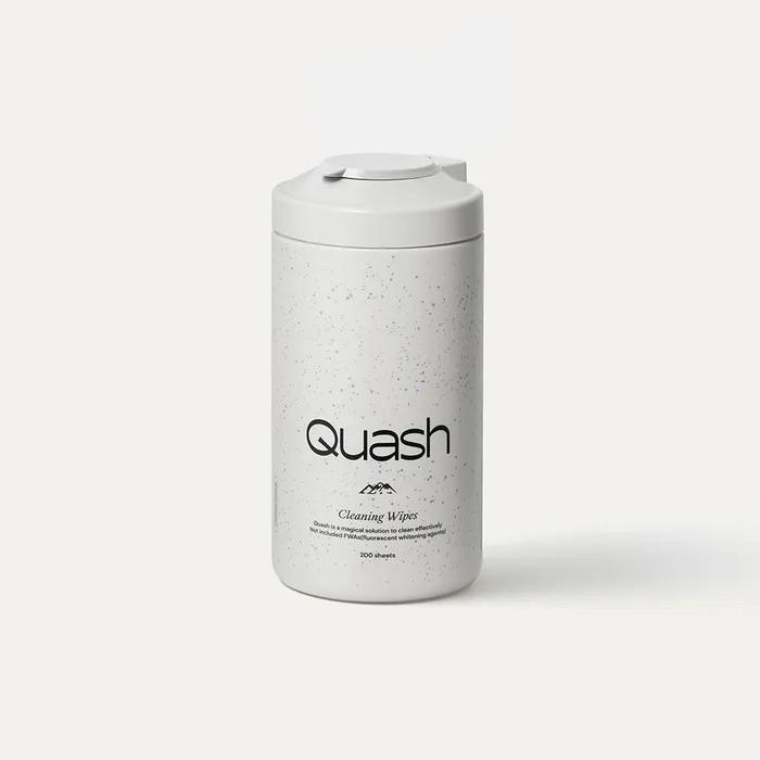 쿼시 올인원 청소 세정 롤티슈 (캠핑 디자인)[200매]