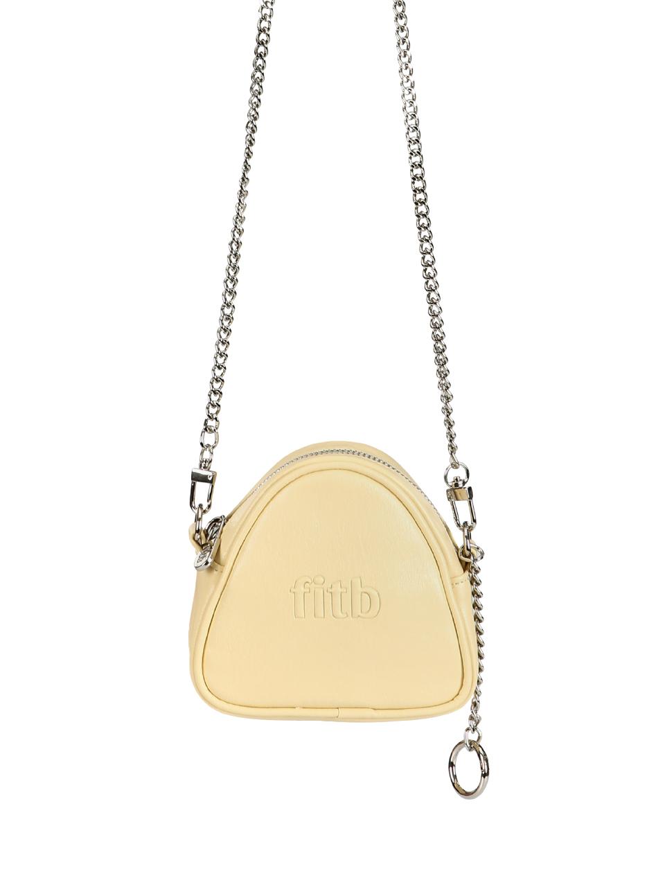 [REFURB] Crinkle Onigiri Coin Bag (butter)