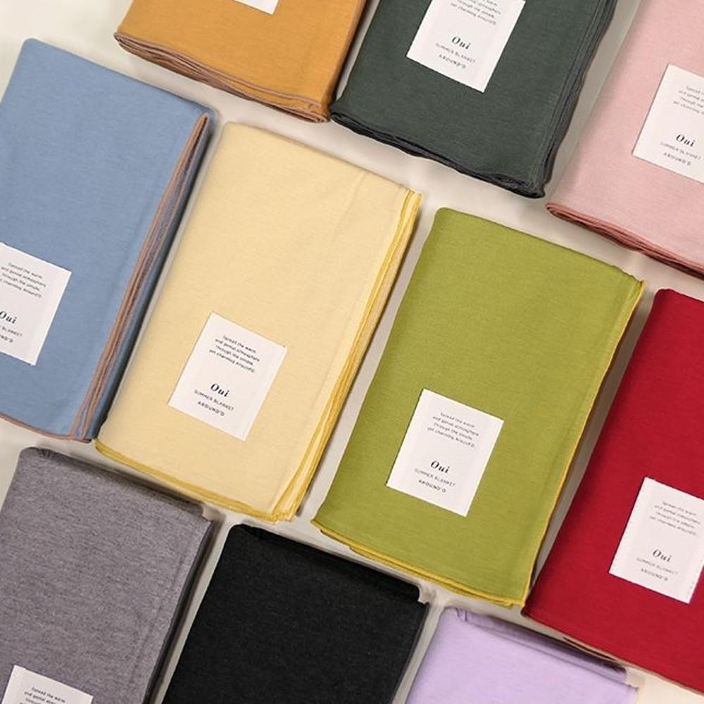 얇은 담요 휴대용 캠핑 여름 담요 쇼파 블랭킷