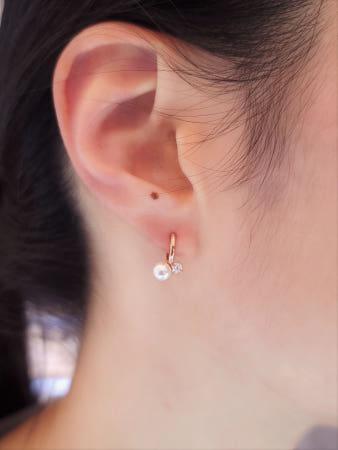 이런 상품 어때요? [스톤헨지] 실버 진주 원터치 귀걸이 SC1272T