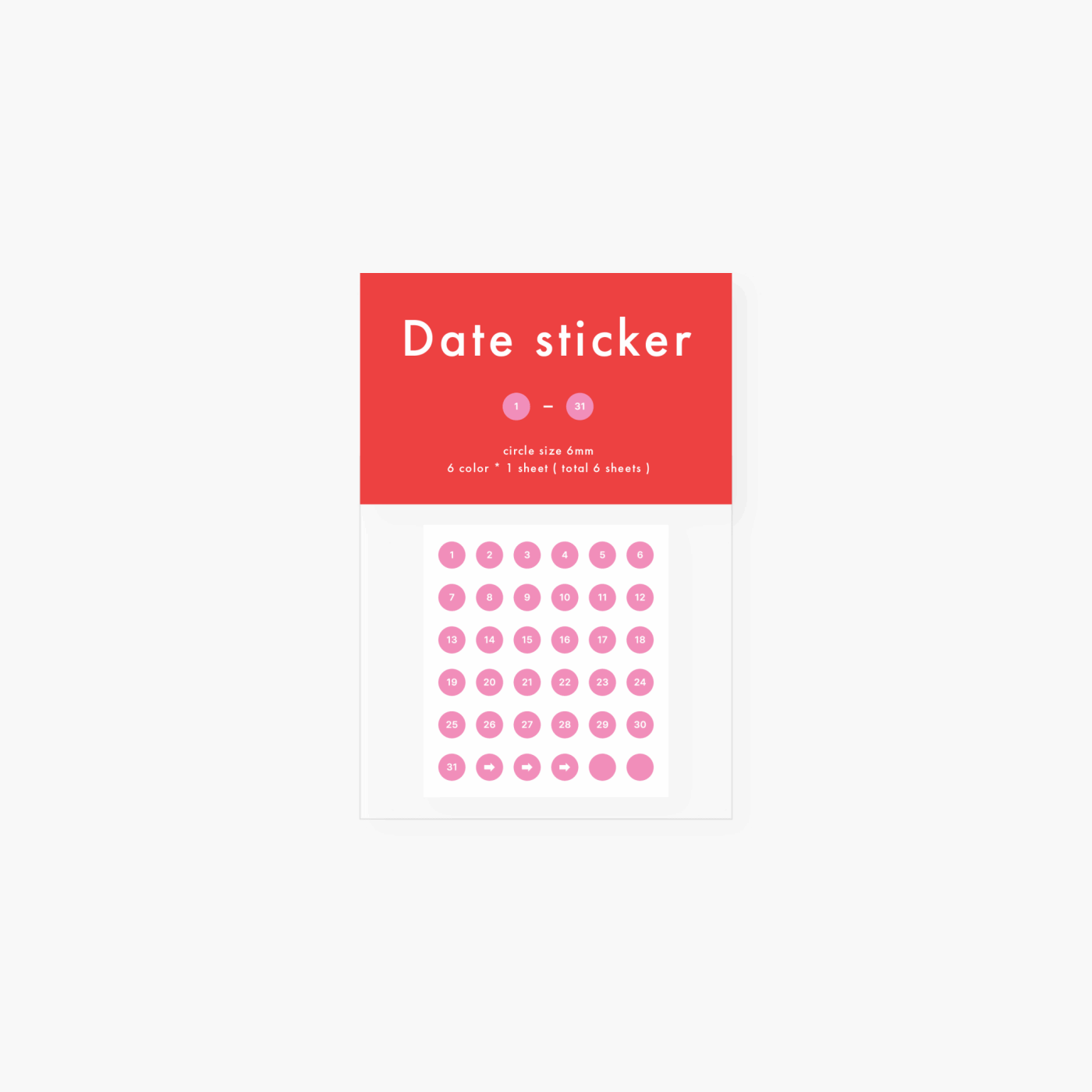 Date sticker