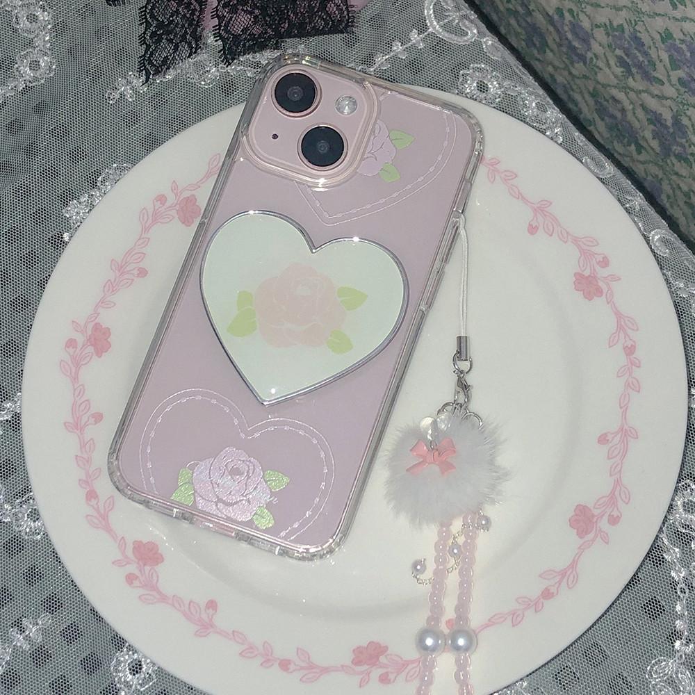 워터진 / Rose Garden (ver.3) 젤리 하드 케이스 갤럭시s23 플립5 아이폰15