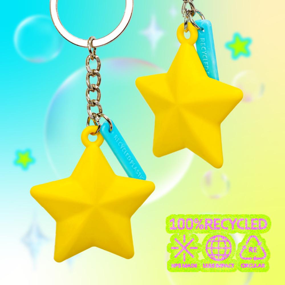 [노플라스틱선데이] 위시 스타 별 키링