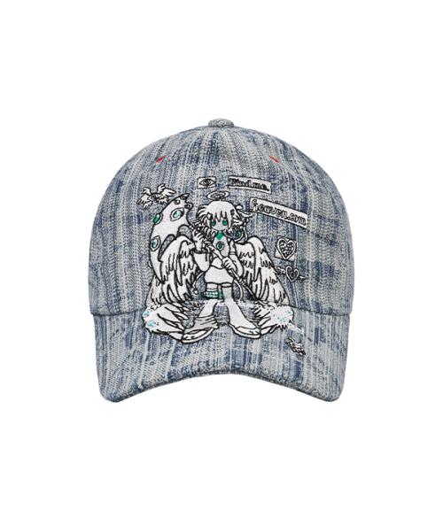 YB X Oliwa Ball Cap_DENIM