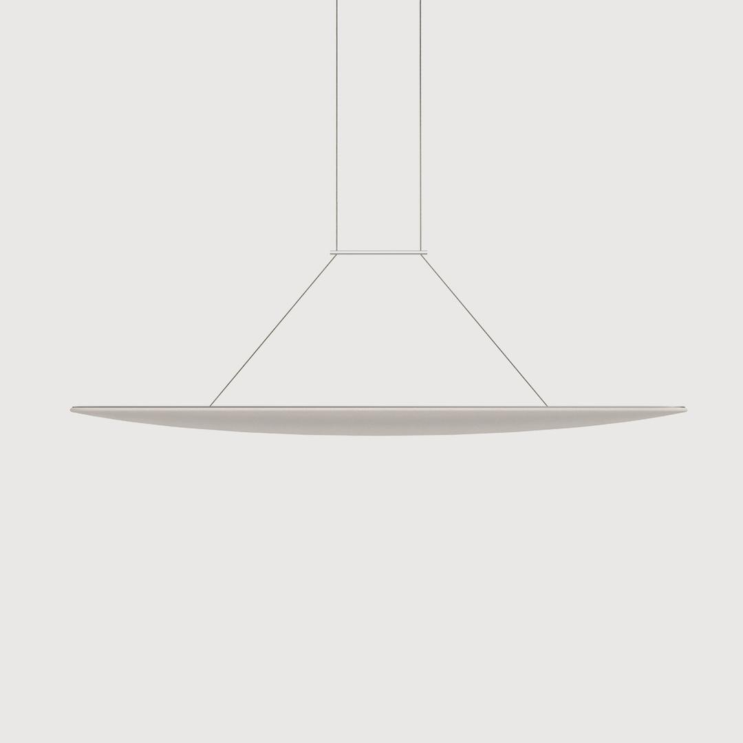 AGO VOYAGE linear pendant, silver