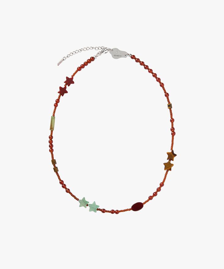 A_마호가니 스텔란스 목걸이