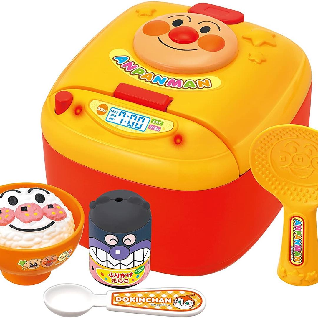 [돈키호테] 날아라 호빵맨 밥솥 세트 장난감  / 엄마놀이 / 소꿉놀이 / 주방놀이