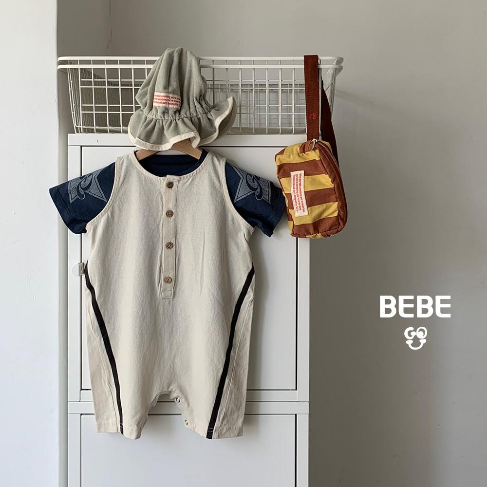 베베 슈슈오버롤 아기 베이비 나시 점프슈트 반바지 6개월 12개월 아기옷 유아외출복