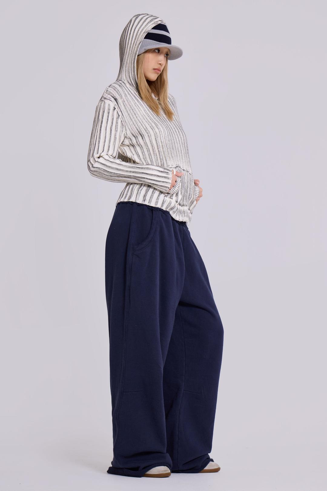 Navy Blue Monster Joggers - XXS / Navy Blue