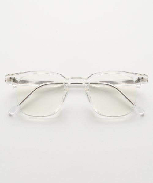 Hash 클리어 아세테이트 Glasses [블루 라이트 렌즈]