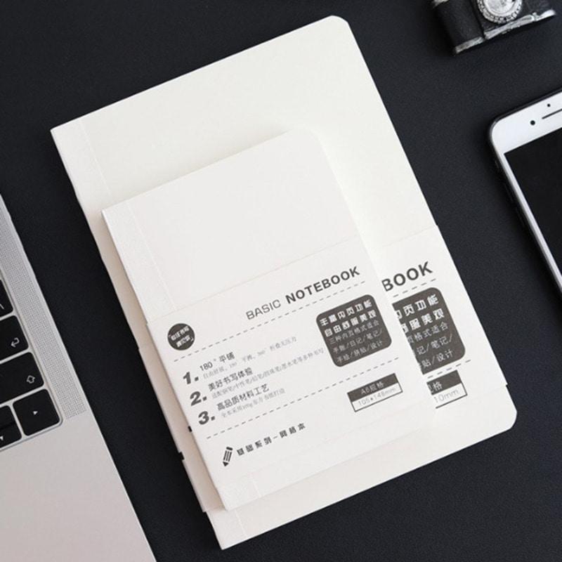 필사 노트 만년필 캘리그라피 연습지 180도 펴지는 공책