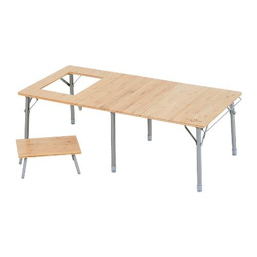 3폴딩 1200 우드 버너 테이블