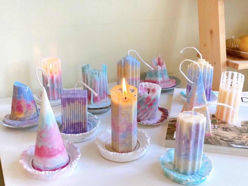 하우올리 소우주 커스텀 캔들 오브제캔들 선물 인테리어 집꾸미기