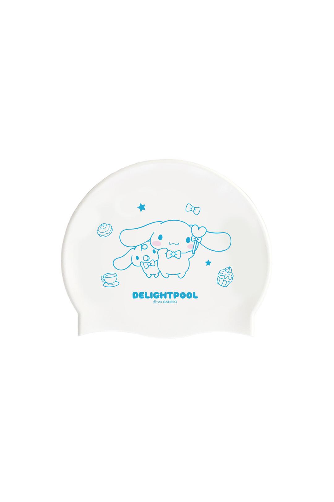 With Milk Swim cap - White