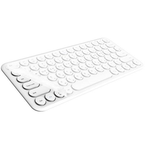 아이노트 멀티 페어링 블루투스 무선 텐키리스 키보드 + 키스킨 - 무선키보드 | 쿠팡