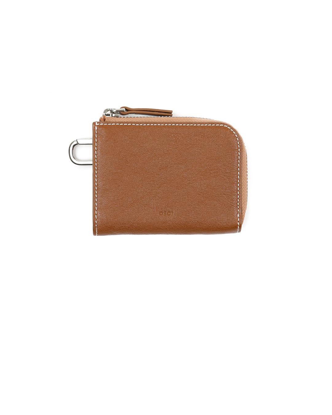 HALF WALLET [TAN]