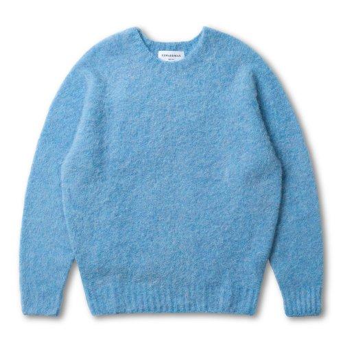 쉐기독 남여공용 라운드 니트 (블루)