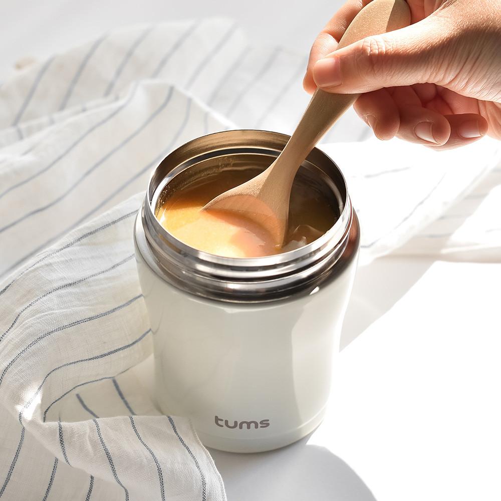 텀스 마카롱 보온죽통 300ml 이유식 보온도시락통 밥통 보온보냉 죽통 푸드자