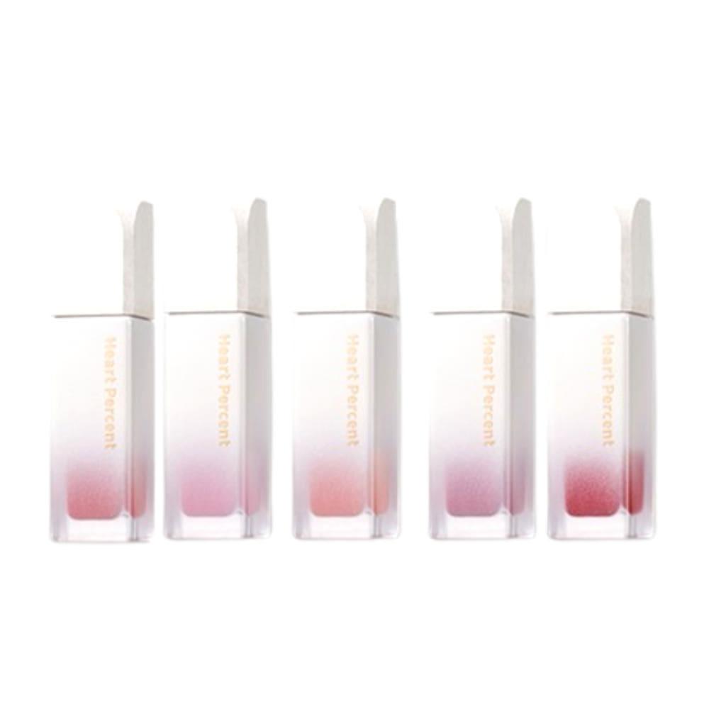 하트퍼센트 도트 온 무드 퓨어 글로우 틴트 02 핑크로즈 전색상 컬러 웜톤 쿨톤