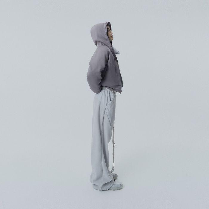 i:e Fluid Fleece Pants 01 / Light Grey