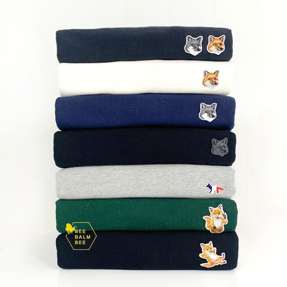 메종키츠네 맨투맨 후드 더블폭스 칠랙스 [당일출고]