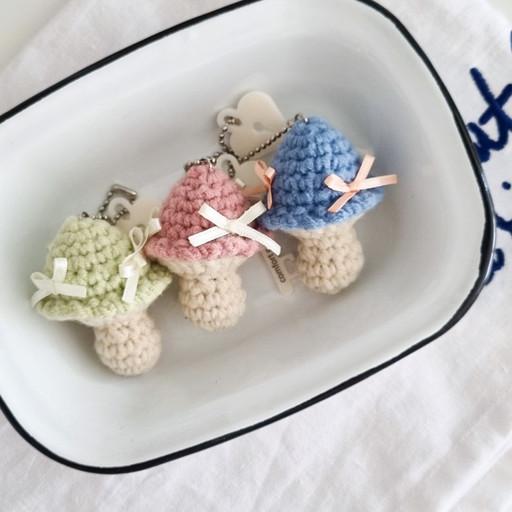 컴포트맨션 코튼캔디 머쉬룸 버섯키링