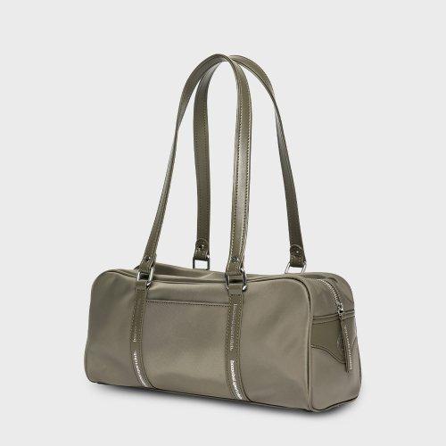 line boston bag(라인보스턴백) - 카키