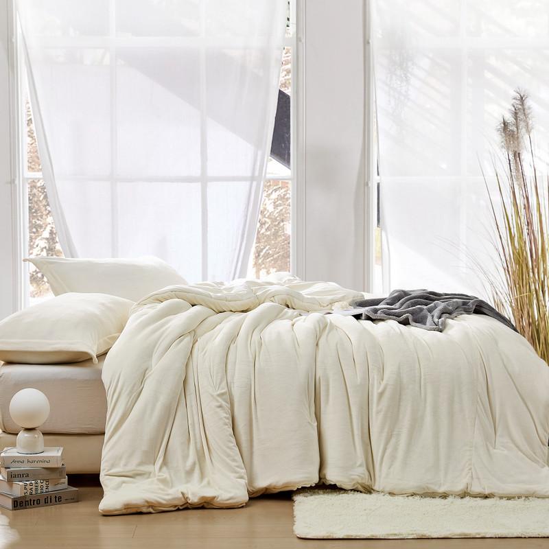 Love Thick - Desirable Coma Inducer® Oversized Comforter Set - Rich Eggnog