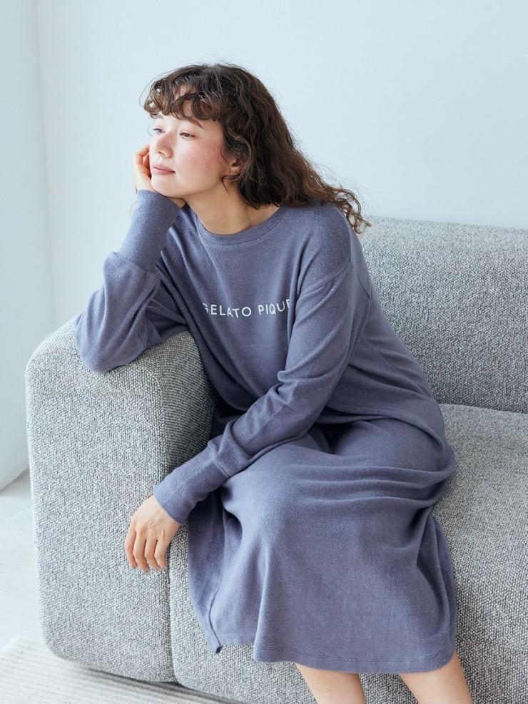 스노우 로고 원피스