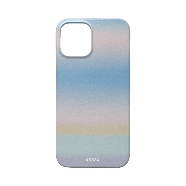 blue horizontal gradation hard case