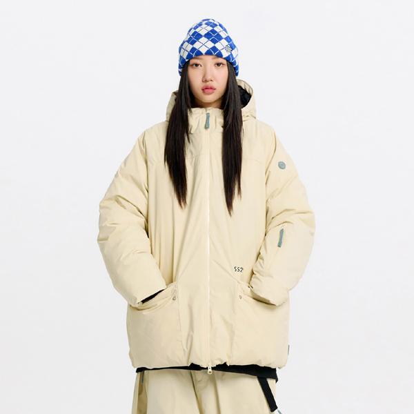 2324 USS2 Volume PKT Down Puffer CR 어스투 스노우보드복 자켓 남자여자공용