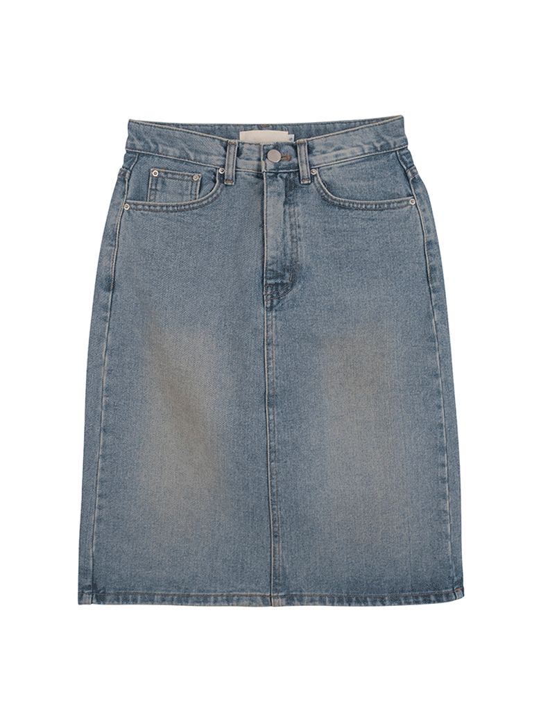 너트 데님 스커트 - 봄 데님 스커트 💓 꾸안꾸룩 데일리룩으로 추천드려요 :)