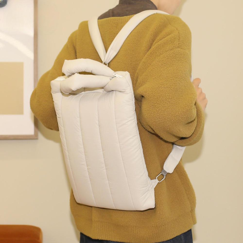 수심 노트북 패딩 백팩 파우치 가방 아이패드 태블릿 맥북 16인치 손잡이 공시생 대학생