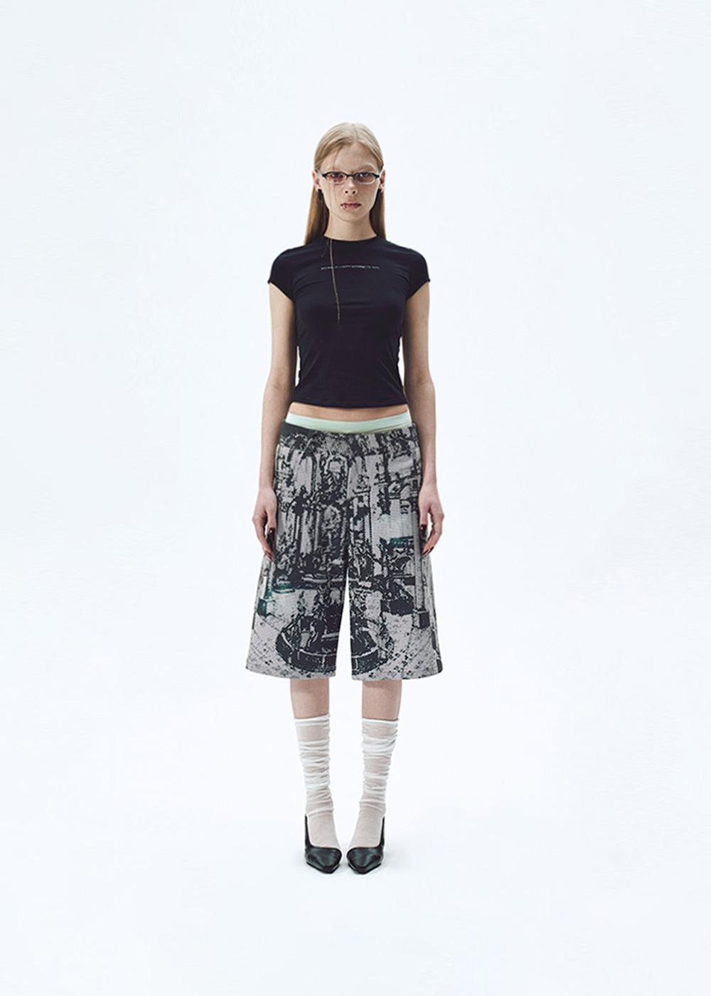 Midi shorts (Charcoal)