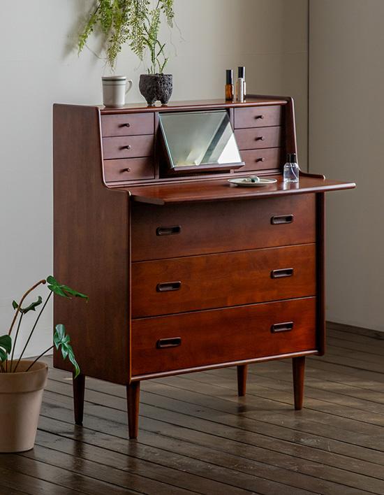 [장미맨숀] 리브 원목 뷰로 데스크 01 2종 (택1)