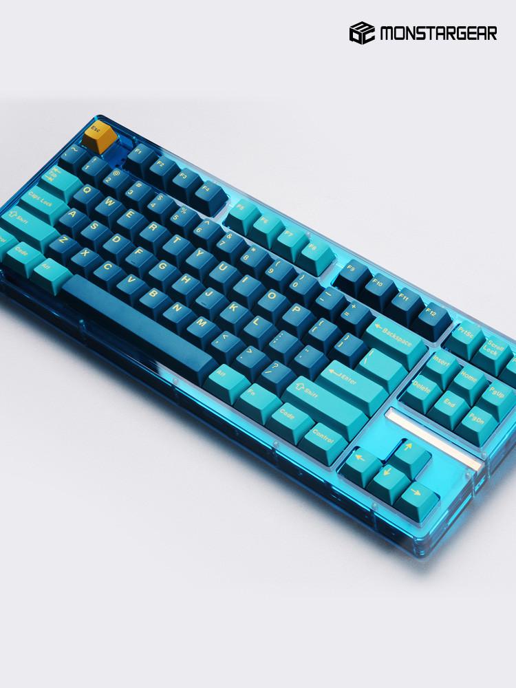 몬스타기어 클래식 TKL 아크릴 유무선 블루투스 DIY kit 커스텀 기계식 투명키보드